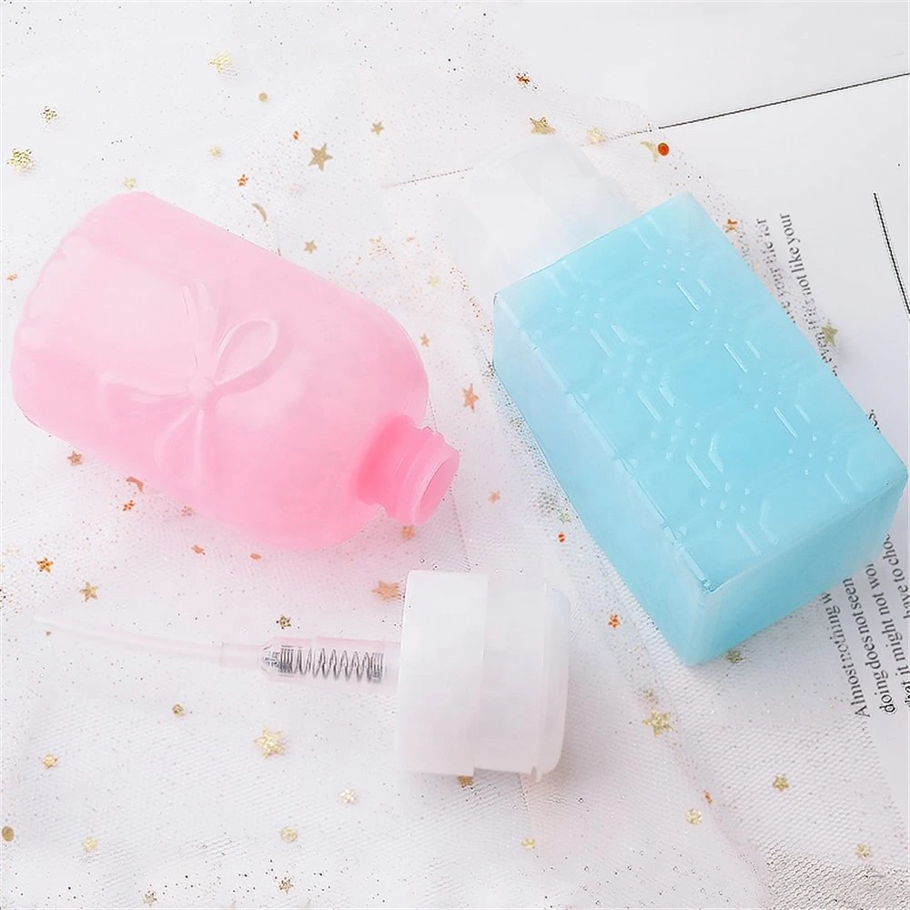 Beauty Care Plastic Nail Remover Dispenser Pump Custom Nail Pump Bottle