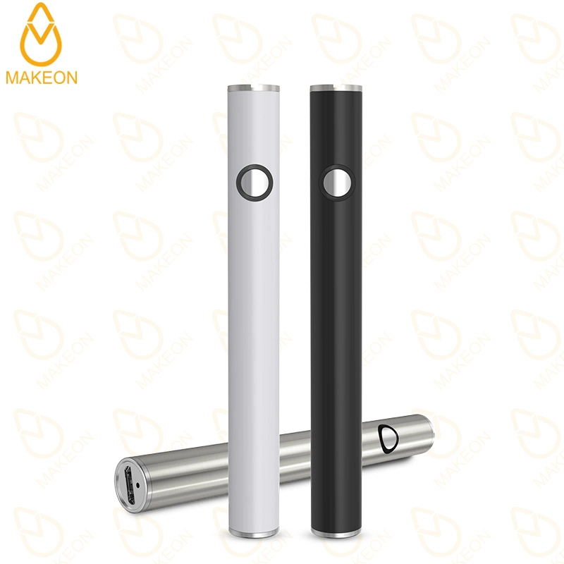 Rechargeable 510 Thread Vape Pen Battery Adjustable Voltage 350 mAh Custom Available