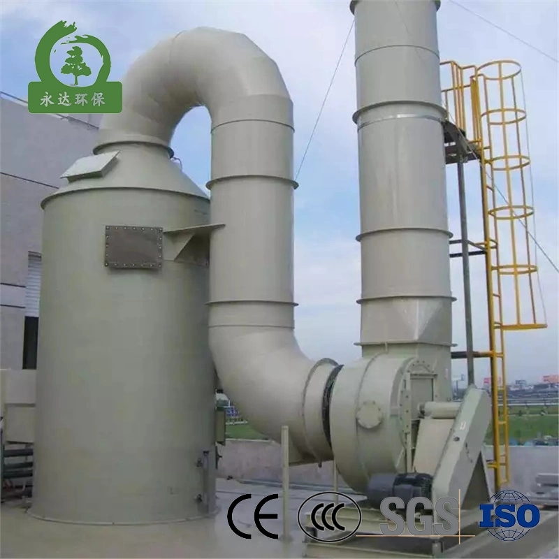 Best Seller Environmental Protection PP Acid Mist Treatment Equipment Tail Gas Adsorption Purification Equipment