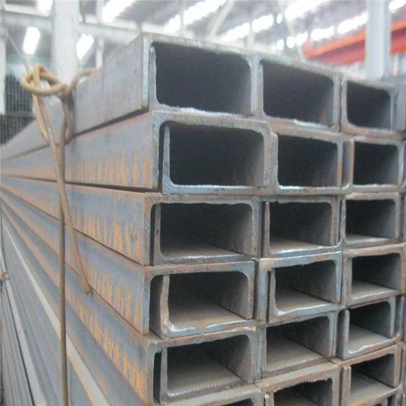 Galvanized Carbon Channel Steel Black Polished Materials for Construction