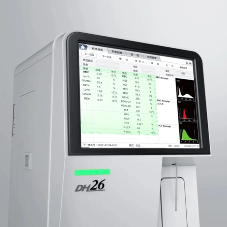 Dh26 Vs Mindray Blood Cell Counter Dymind Df55 Df50 Dymind Dh36 Dh26 Hematology Analyzer Cbc Machine Clinical Analytical Instruments