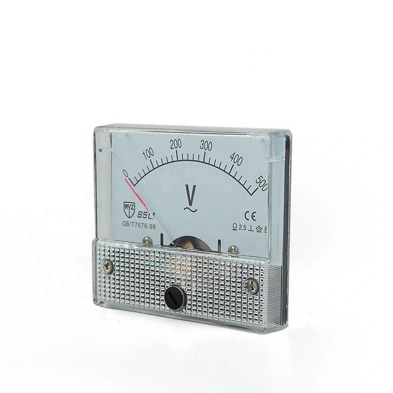 69L13V AC Panel L Analog DC Voltage Meter DC 0-500V Voltmeter