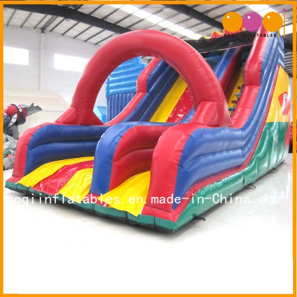Factory Price Amusement Park Inflatable Slide Jumping Slide Kid Toy (AQ945-2)