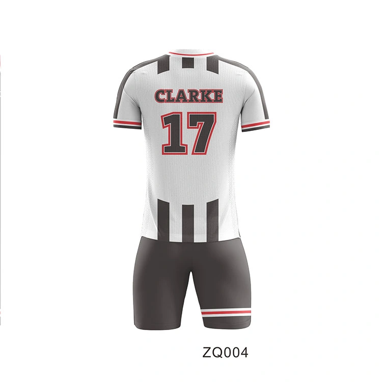 New Arrival Blank Color Custom Soccer Uniform Set Strip Soccer Jersey