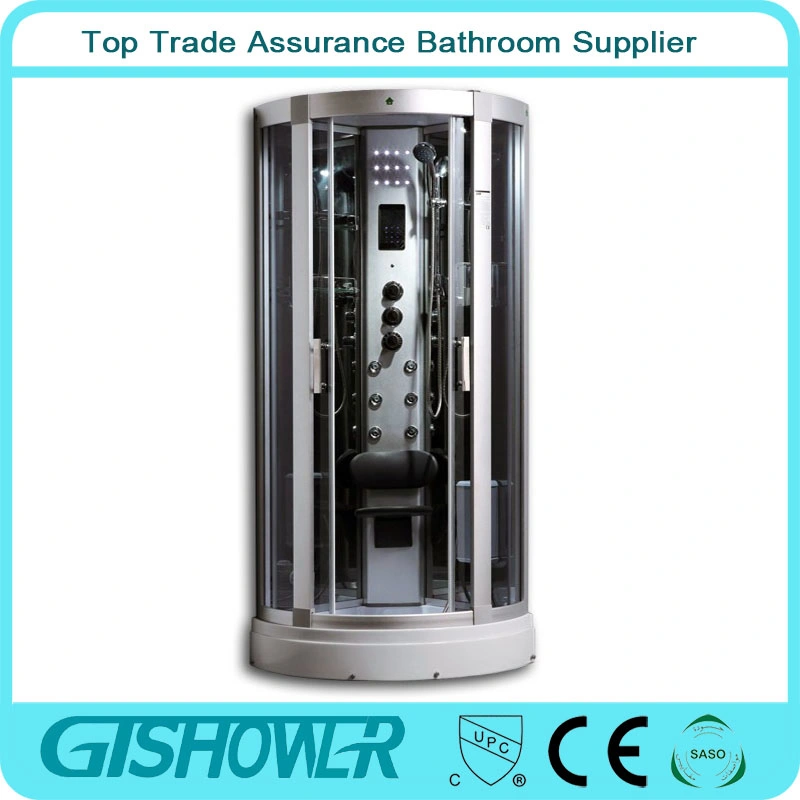 Bathroom Glass Steam Shower Box with Bluetooth (GT0522)