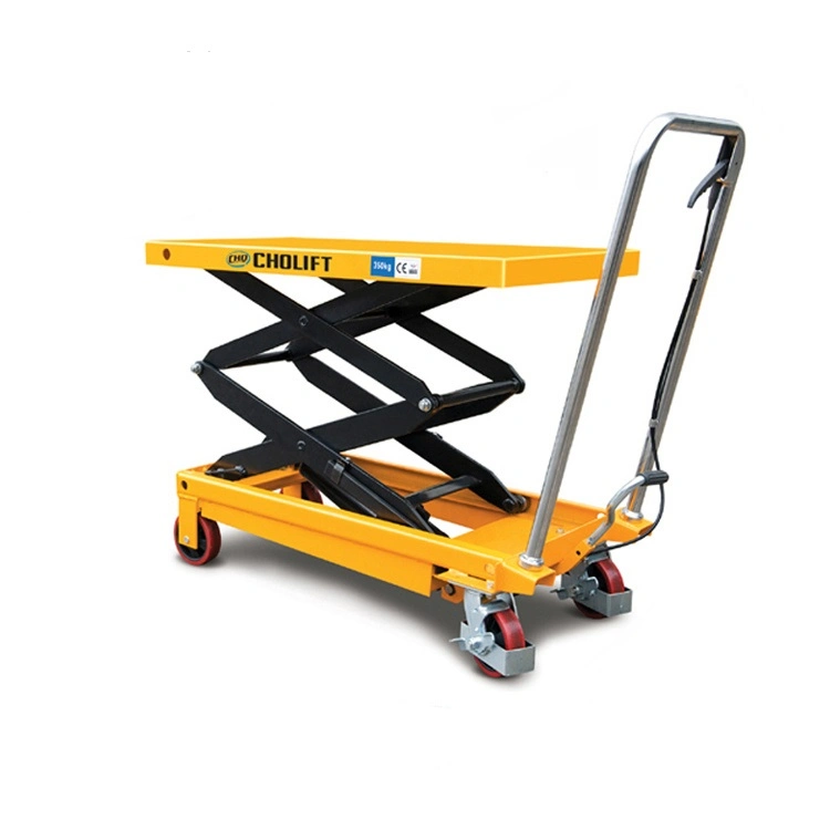 China Economic Hydraulic Cylinder Lifting Table Option with Board