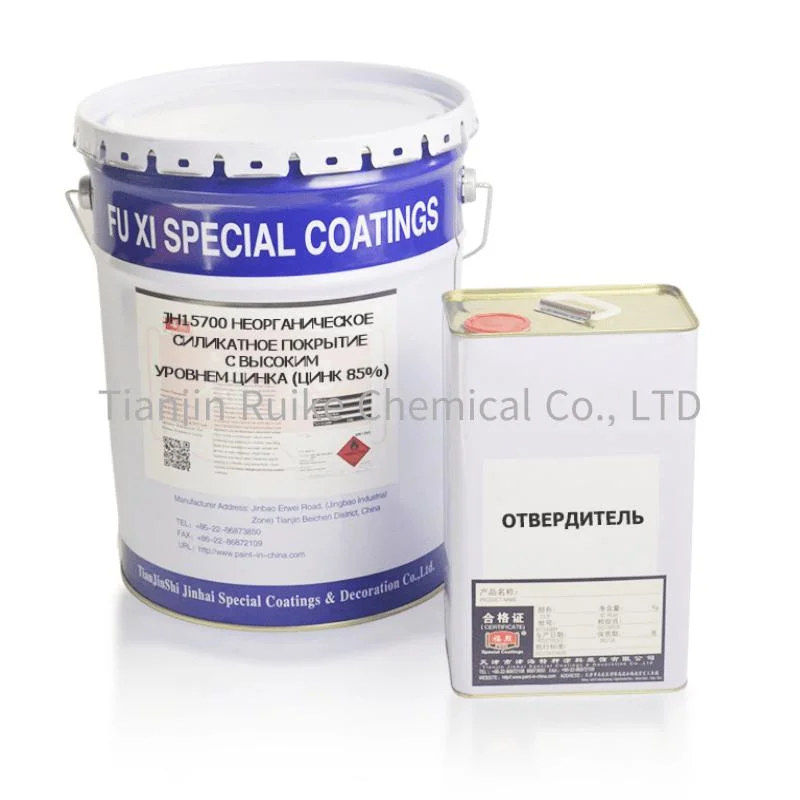 Jh15700 85% High Zinc Inorganic Silicate Coating Is Used for Coating Bridges and Structures