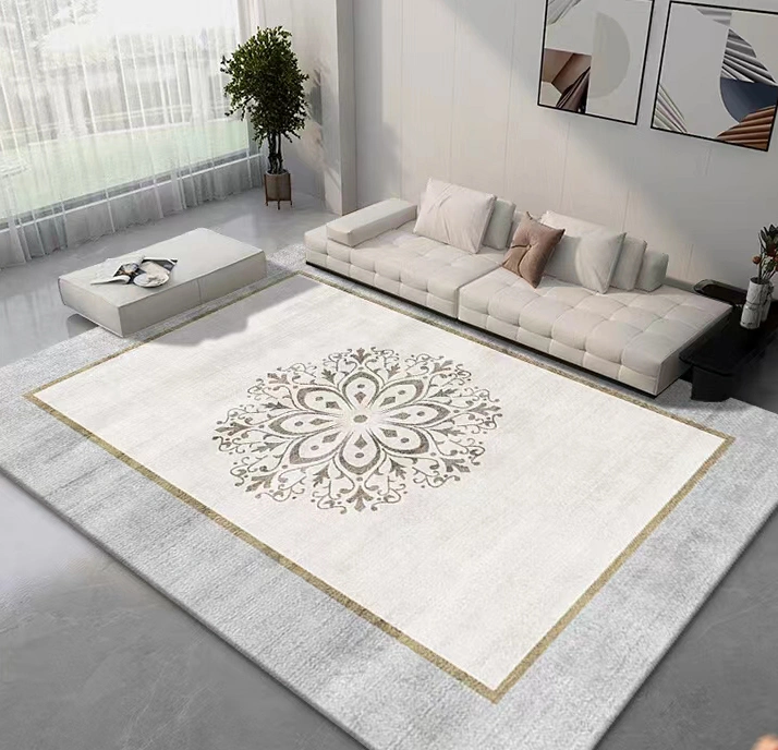 Persian Turkey Design Anti Slip Polyester Wholesale/Supplier Factory Supply OEM Printed Easy Clean Living Room Bedroom Large Size 3D New Design Home Carpet