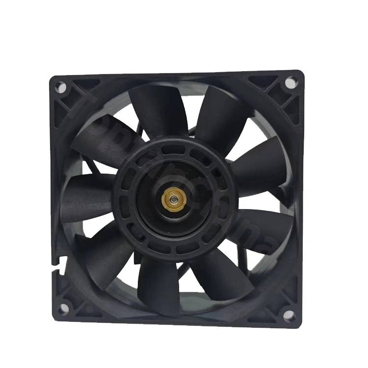 AC to DC 92*92*38mm High Air Flow Motor Cooling Fan China Factory Supplier 92mm Brushless AC 110V 220V Ec Electronic Laptop Air Conditioner Cooler Mist Fan