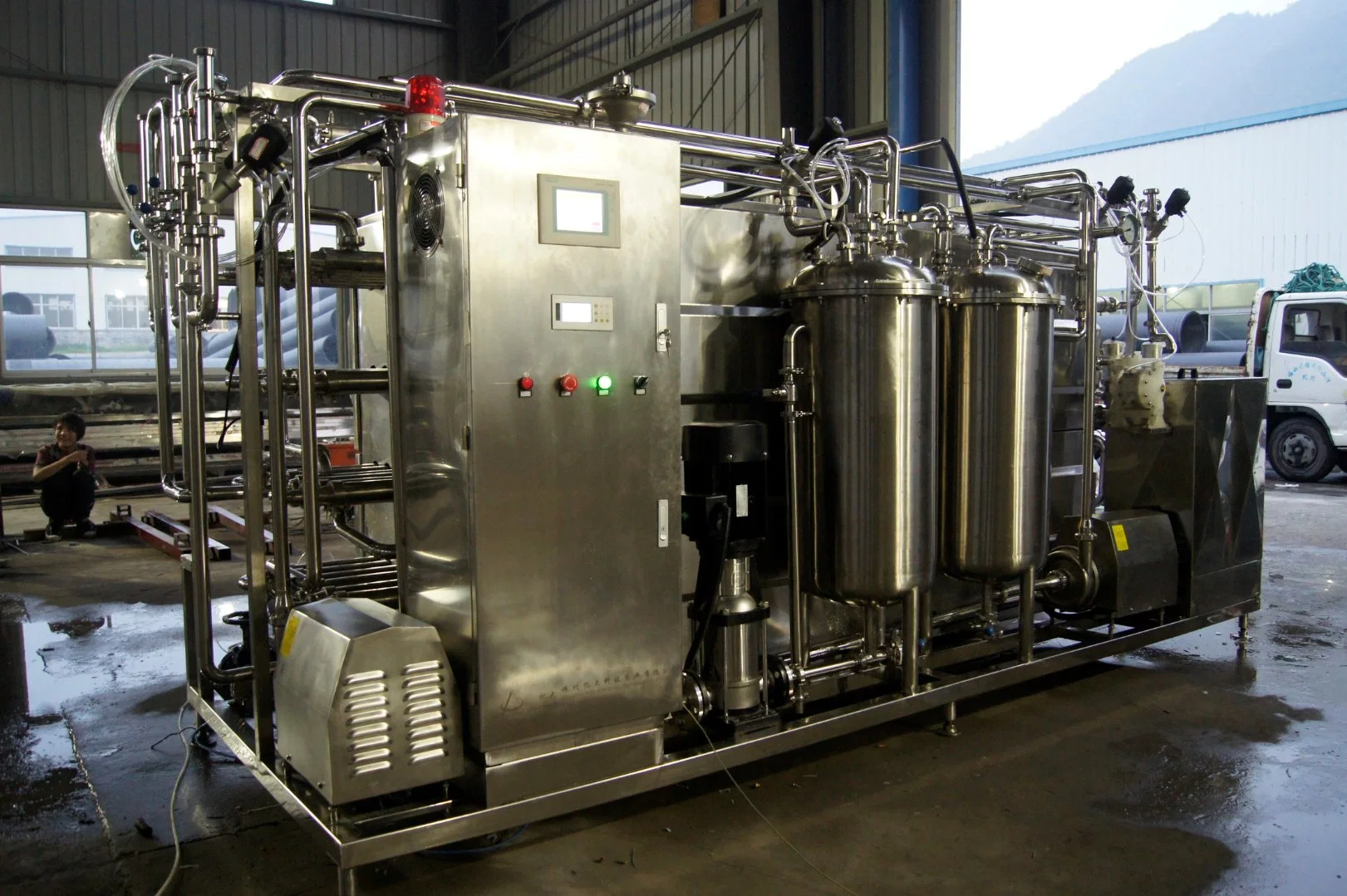 High Quality Juice Making Automatic Factory Sale Tubular Sterilizer Sterilization