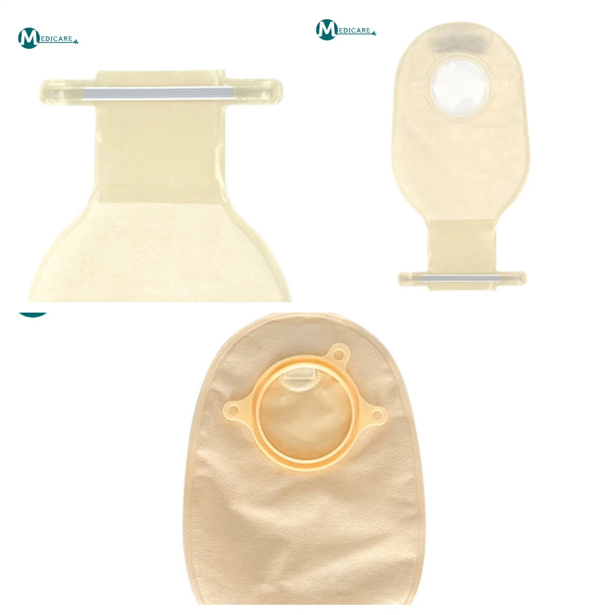 Consommables médicaux 15 mm hydrocolloïde monopièce drainable