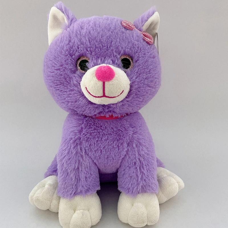 25cm Cute Ty Eyes flauschig weich Plüsch Katze Spielzeug Kätzchen Stofftier