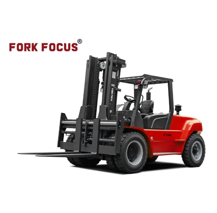 شاحنات رافعة شوكية كبيرة 14t ForkFocus ForkLift من الجودة العالية لمختلف أنواع المصانع التي تستخدم في الغابات والخشب