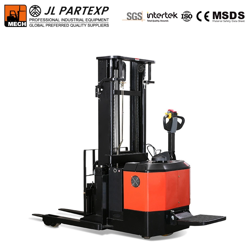 Truck Mounted Hydraulic with Side Load Forklift Stacker in Warehouse and Container