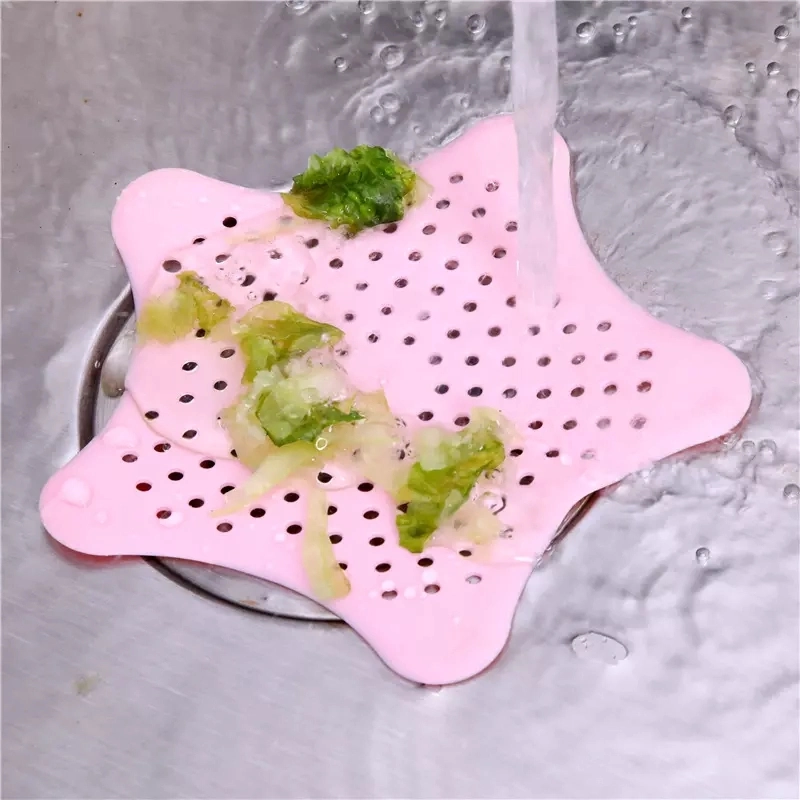 Hair Catcher Drain Protector Silicone Sink Filter Drain Cover Hair Trap Strainer