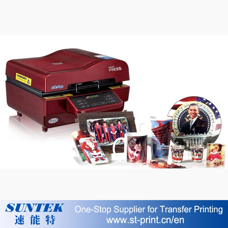 3D All in One Combo Sublimation Heat Press Machine (ST-3042)