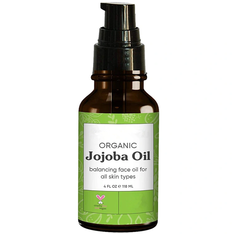 100% Puro Aceite de Jojoba Orgánica Aceite de la Fcae equilibrado para todos los tipos de piel