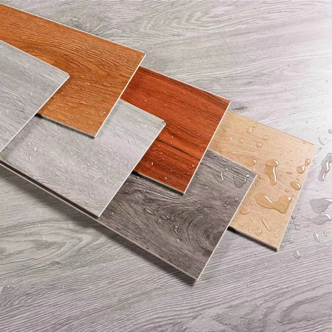 Schnell zu installieren PVC Kunststoff Boden mühelos bequem SPC Holz Vinyl Dielenboden