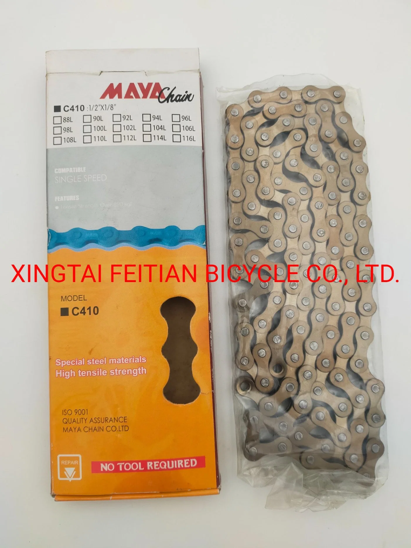 Hardware Motorcycle/Bicycle Chain Stainless Steel Transmission Conveyor Roller Motorcycle Chain