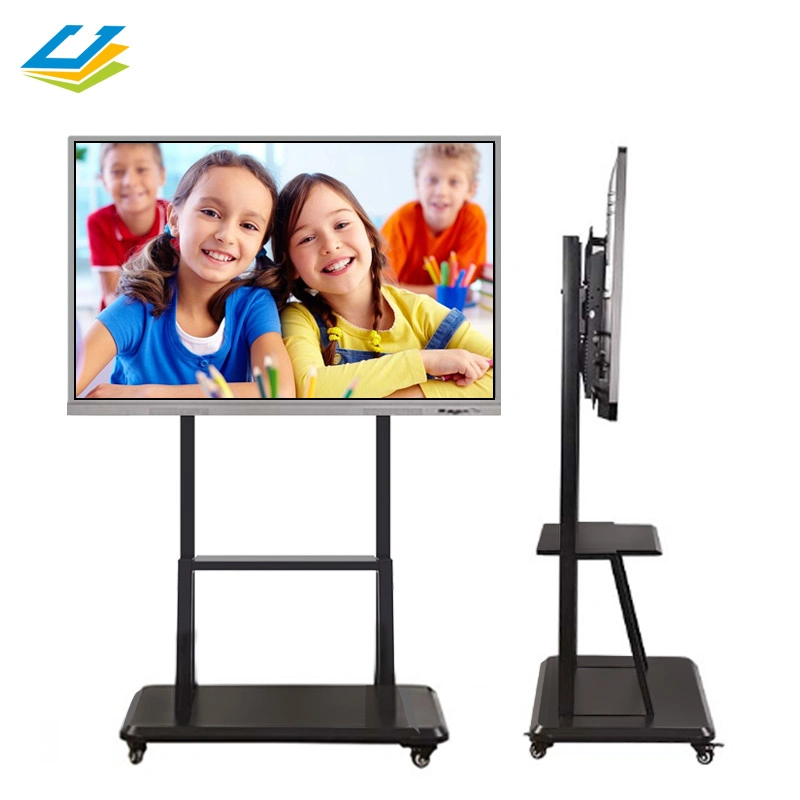 65 Inch Touch Screen Flat 4K Panel LCD School Writing TV Teaching Advertising Player TFT Display Interactive Smart Digital White Board