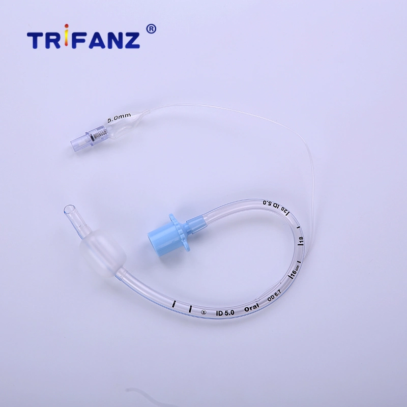 Disposable Medical PVC Oral Endotracheal Tube with Cuff From China