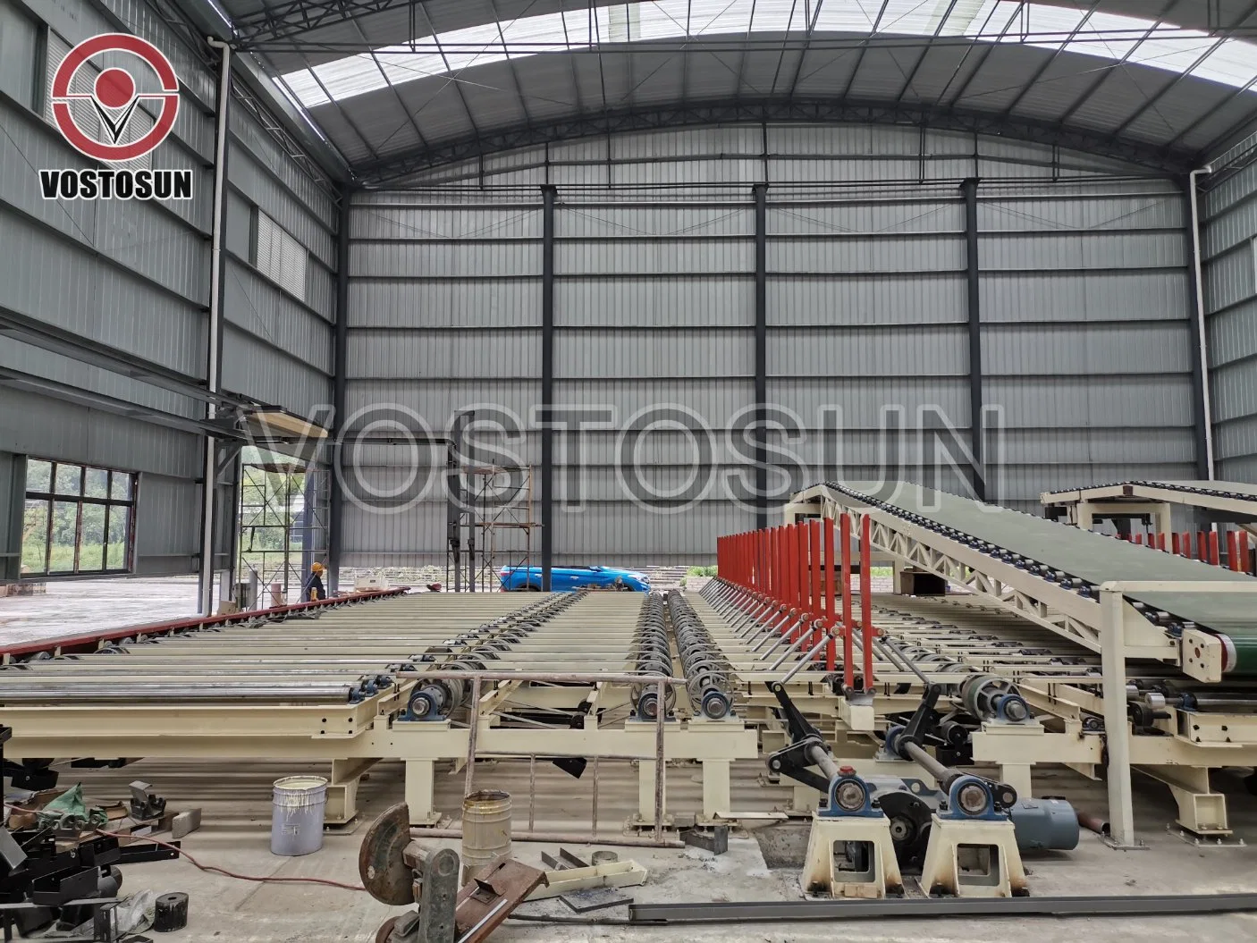 Manufacturing Processing Production Line Professional Manufacturer Automatic Gypsum Board Laminated Machine