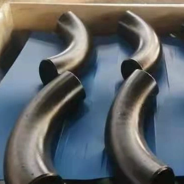 ASME B16.9 A234 Sch 40 Std 90 Degree Long Butt Welded Carbon Steel Pipe Fittings Bend Seamless Elbows