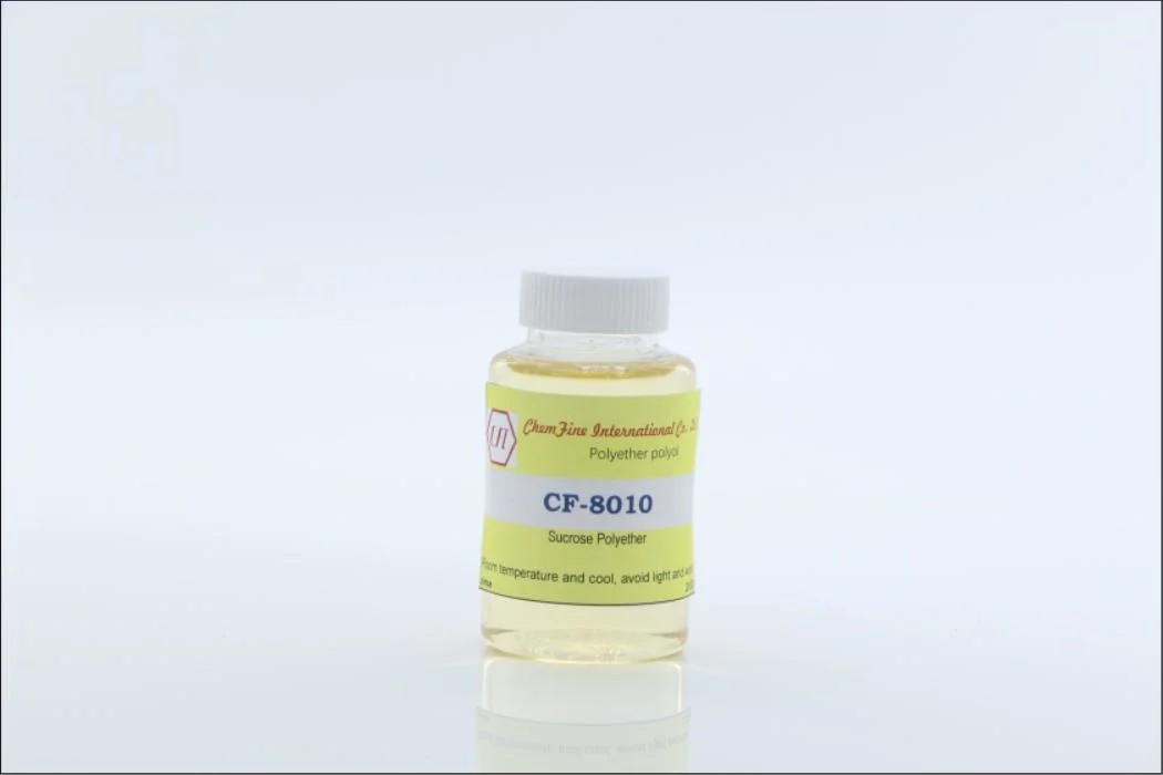 Base de sacarosa Poliéter Poliol CF-8010 CAS26301-10-0