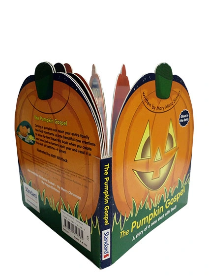 Printing Board Book Services Durable Book Binding Books with Full Color Pages