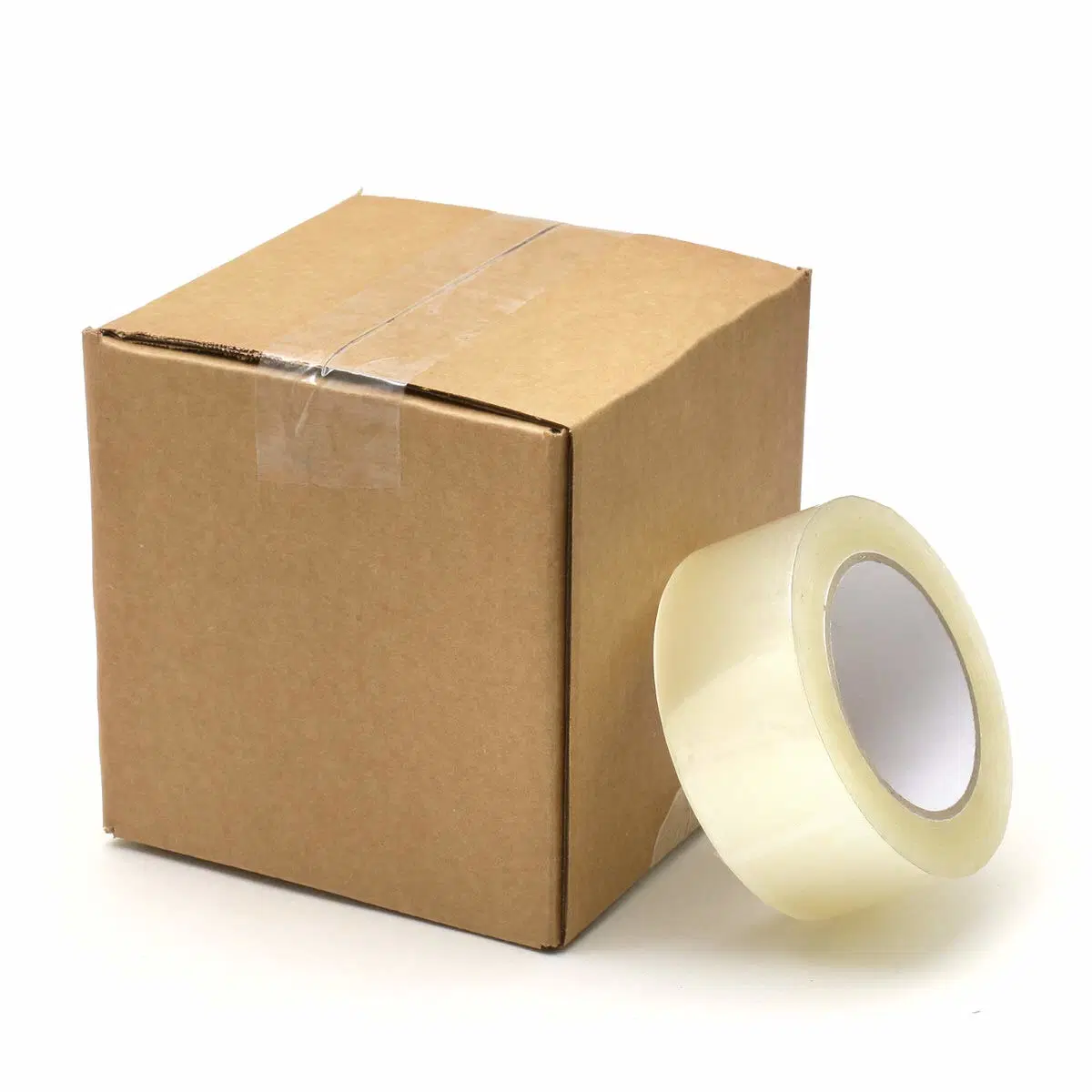 Industrial Grade Clear Packing Tape 110 Yards Per Roll for Box Office Moving