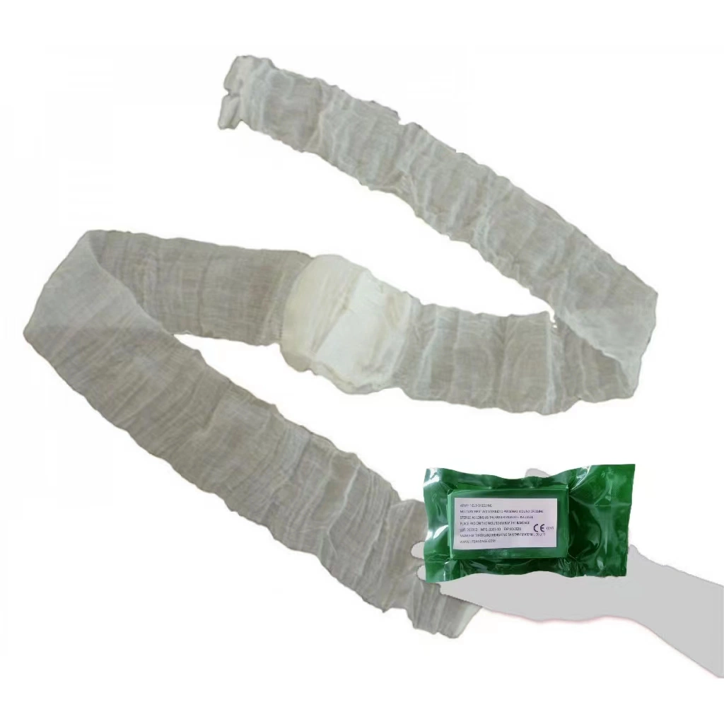 Vacuum Sealed First Aid Sterile Idf Personal Bandage Emergency Trauma Field