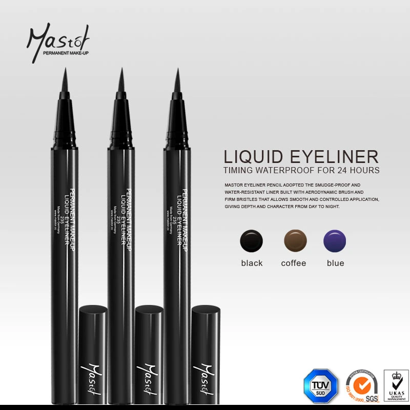 Eyeliner líquido impermeable para el diseño de maquillaje permanente