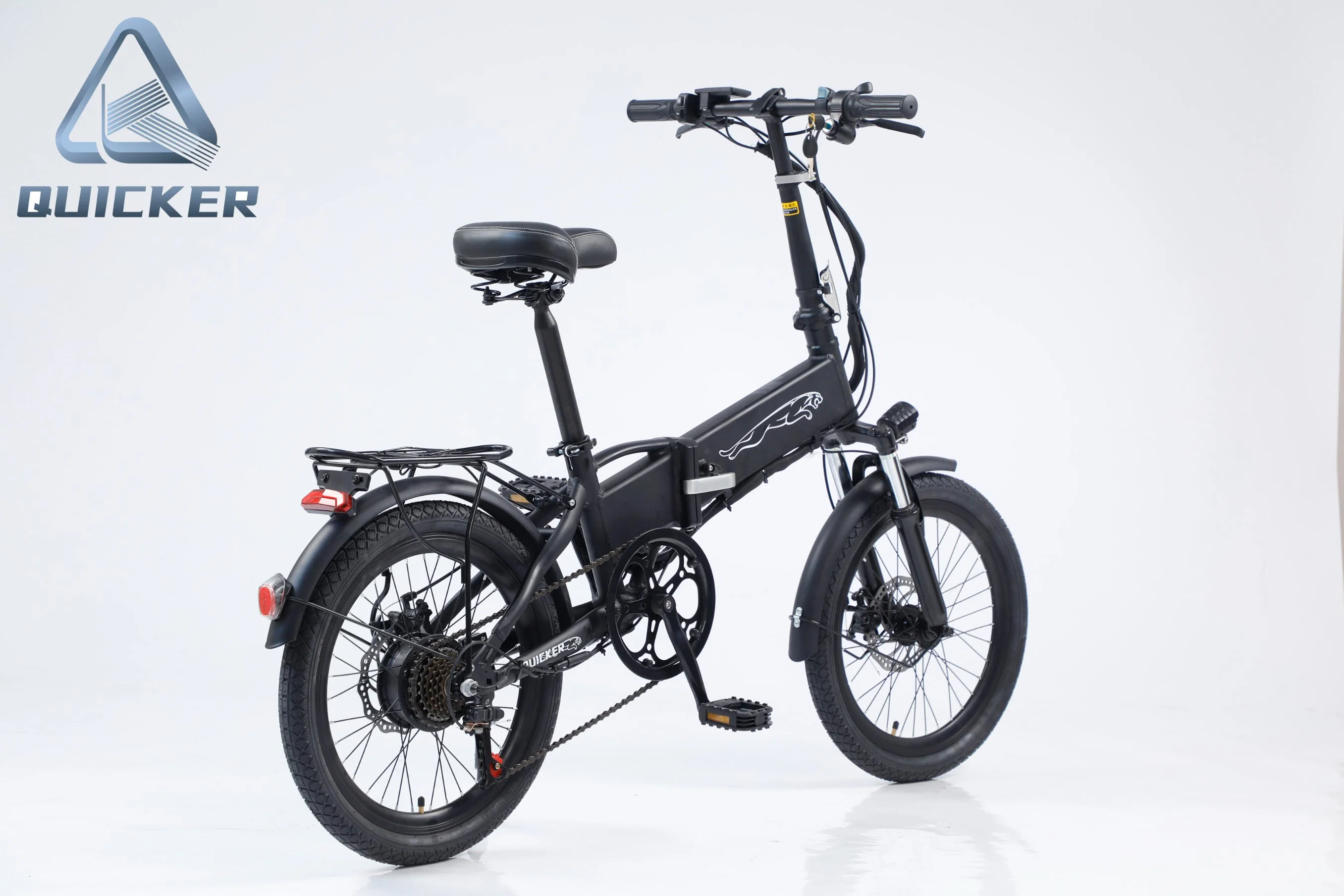 Moteur de moyeu d'entraînement arrière motorisé à batterie au lithium 13 ah de vélo gras Pneu deux roues 48V 750W vélo électrique