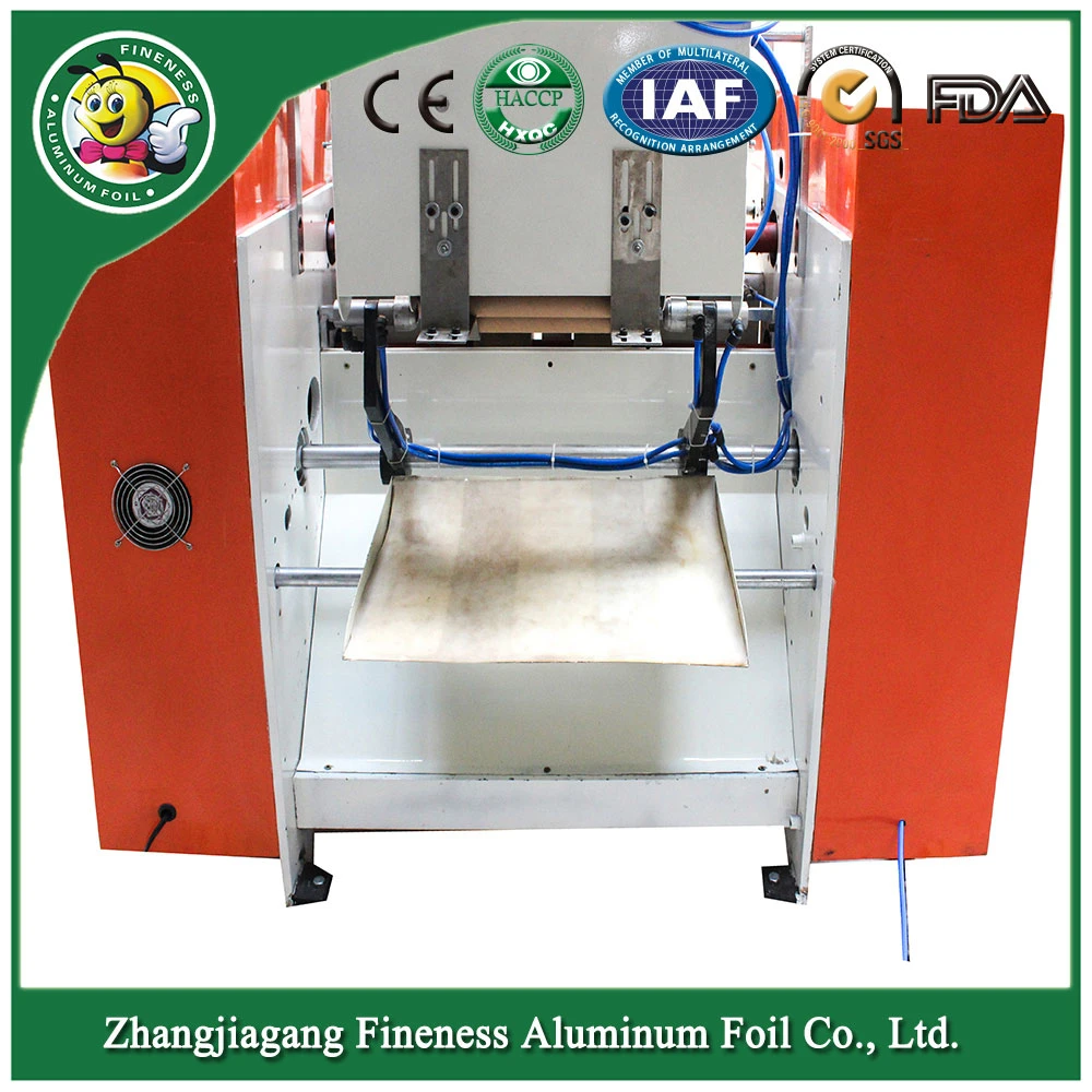 Bottom Price Useful Light Aluminum Foil Rewind Machinery Auto Stretch Film Rewinding Machine