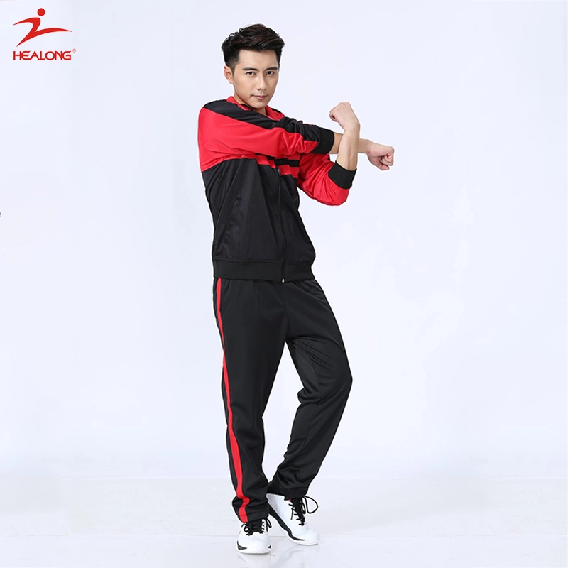 Healong Personalized Sportswear Sublimation Printing Tracksuit for Sale