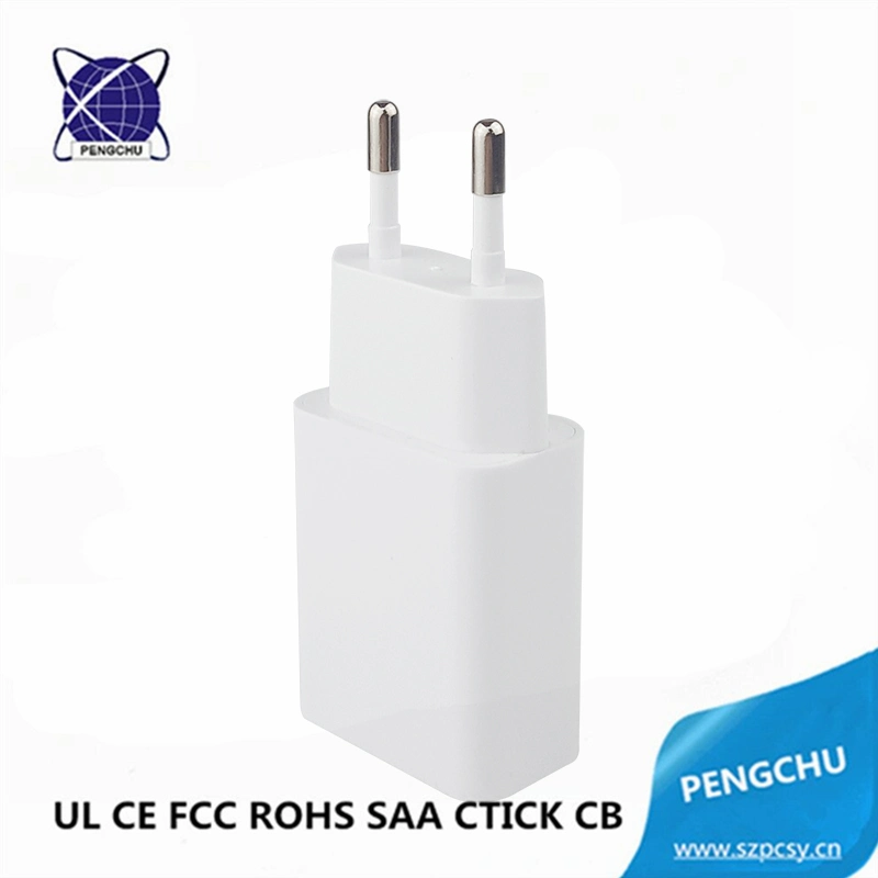 Fuente de alimentación montada en la pared 5V 3A 15W Cargador de teléfono móvil 5Volt adaptador de alimentación USB