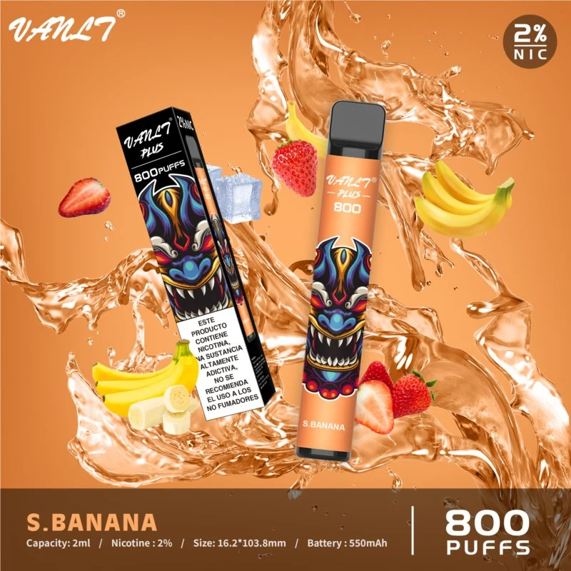 Vanlt Plus preço de fábrica melhor Ecig Venda por grosso Vape descartáveis Pen Pod elegante e cigarros com puffs 800