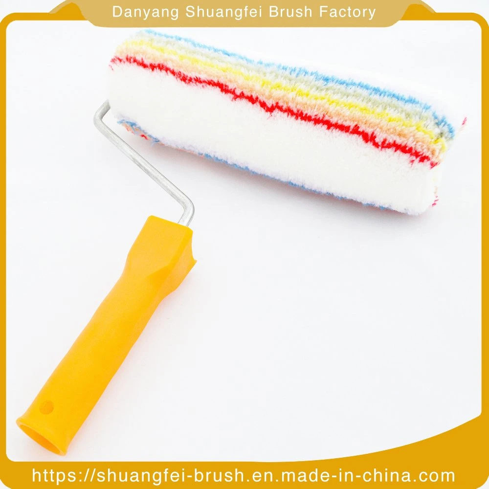 Rodillo de pintura acrílica suave Syntex con mango de plástico