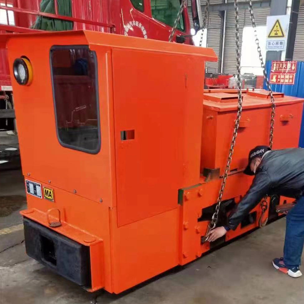 Minería túnel de Trolley eléctrico de calibre estrecho Locomottives de tren eléctrico