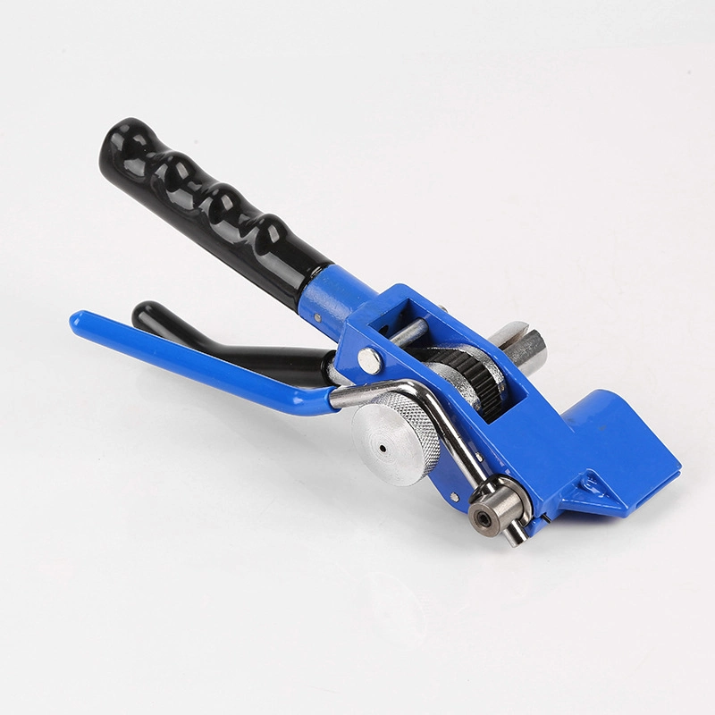 Factory Direct Sale Stainless Steel Cable Ties Tool Strapping Tool Clamp Tightening Machine Strapping Gun Packer Steel Belt Strapping Tool