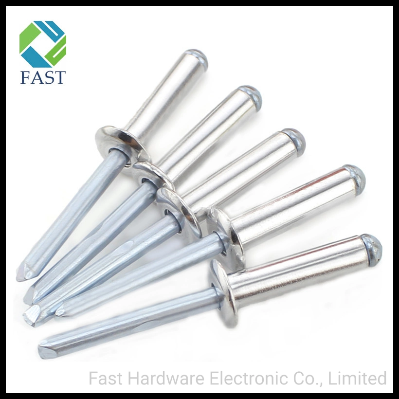 Made in China Pop Rivet with Aluminum Shell and Steel Mandrel