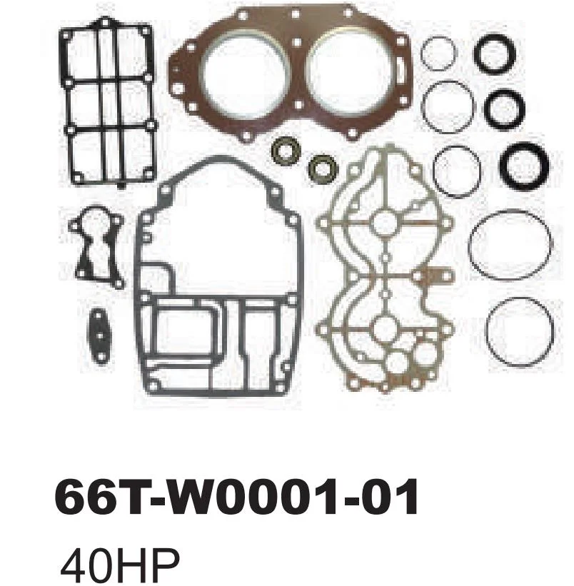 Yamarine Outboard Gasket Kit 61t-W0001-01 Fit for YAMAHA 30HP