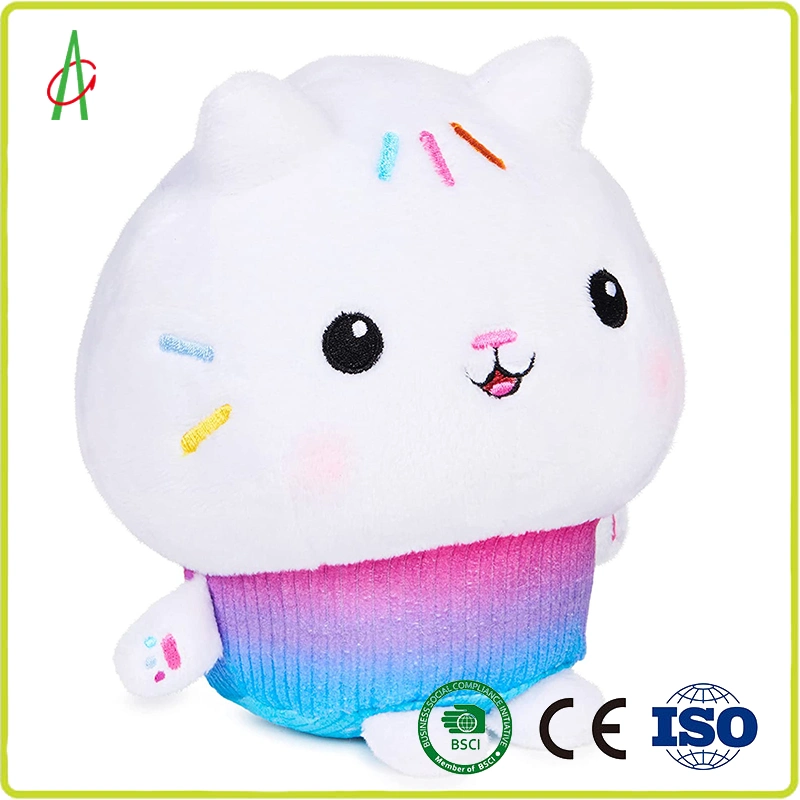 Soft Cute Cuddle Colorful Funny Adorable High Quality Stuffed Plush Cat