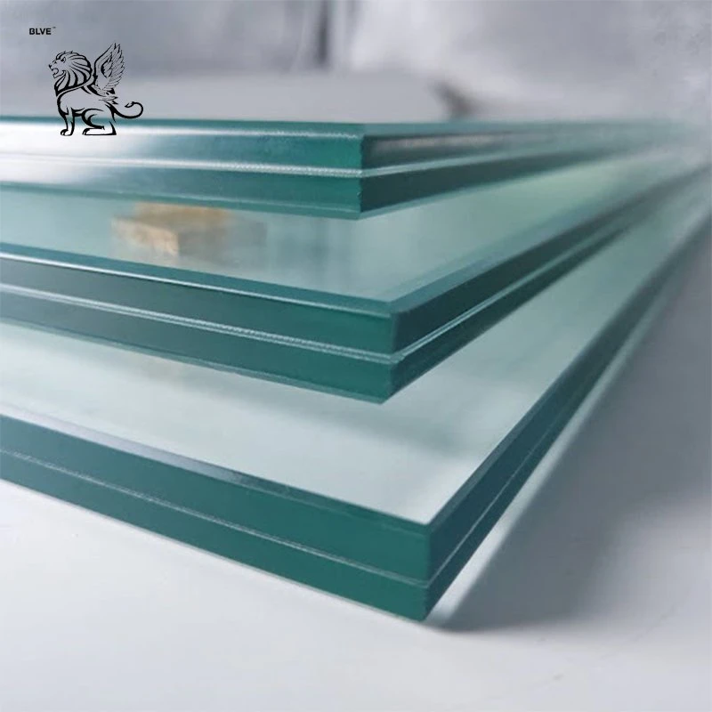 Chinese Suppliers Sound Insulation Doors Windows Glass Clear Tempered Laminated Glass Building Curtain Wall