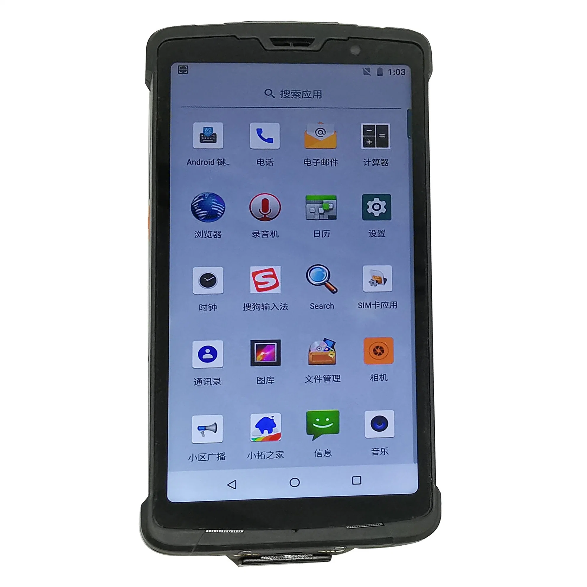 Barway 6 Inch Explosion Proof and Fall-Resistant IP67 Handheld Terminal PDA T60 with 6000 mAh Battery Android 8.1