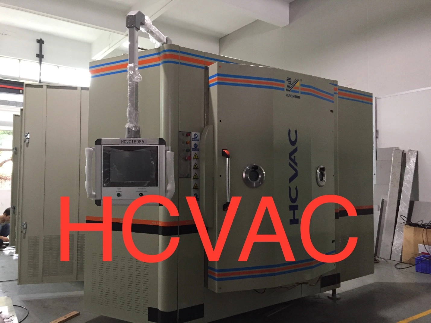 Cerámica de vidrio Hcvac PVD oro y plata máquina de recubrimiento de iones de arco de varios