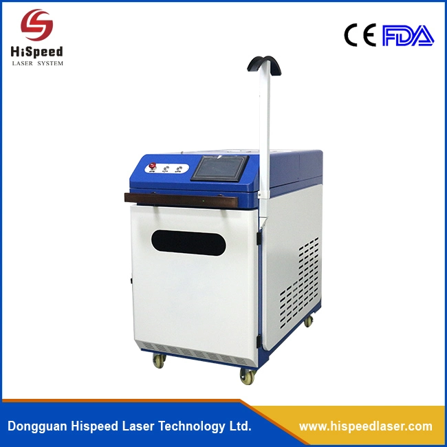 2000W Cw Fiber Laser Cleaning Machine Removal of Surface Coating on Metal