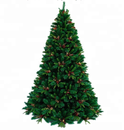 Popular 7.5 Slim LED verde Artificial Árbol de Navidad