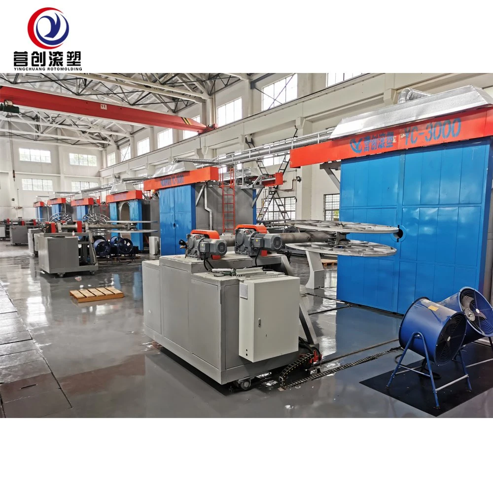 Plastic Tray Manufacturing Machinery Rotomolding Machine
