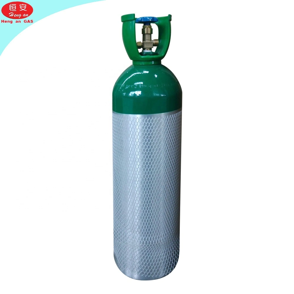 Diving Gas Cylinder DOT3al Aluminum Oxygen Tank Scuba Tank Diving Tank 11.1L